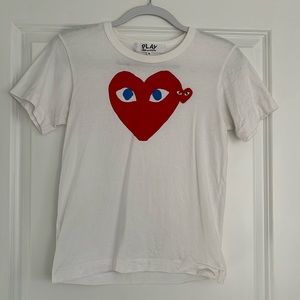 Comme des Garçons PLAY Heart T Shirt